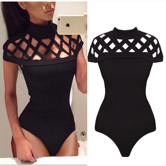 @lruiz1 Tops - Sexy Cutout Bodysuit